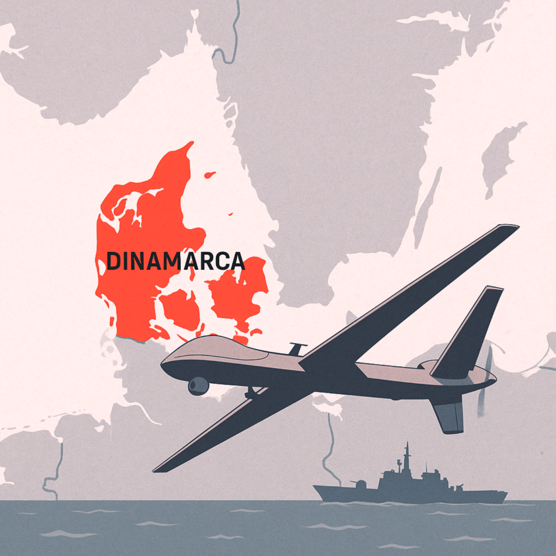 Frota Russa por estar por trás dos lançamntos dos Drones sobre a Dinamarca_Imagem Ilustrativa