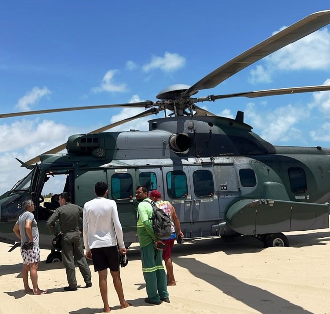 Helicoptero-Caracal-da-FAB-faz-pouso-de-emergencia-durante-treinamento-no-RN_Imagem-Internet