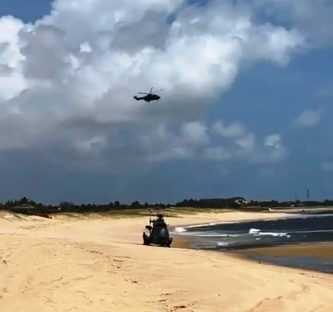 Helicoptero-Caracal-da-FAB-faz-pouso-de-emergencia-durante-treinamento-no-RN_Imagem-Interne