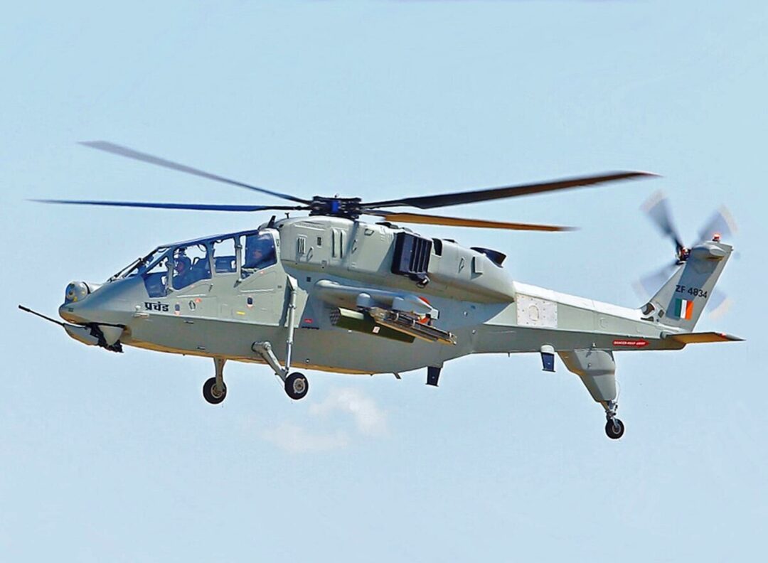 Helicóptero LCH Prachand_Imagem LCH.
