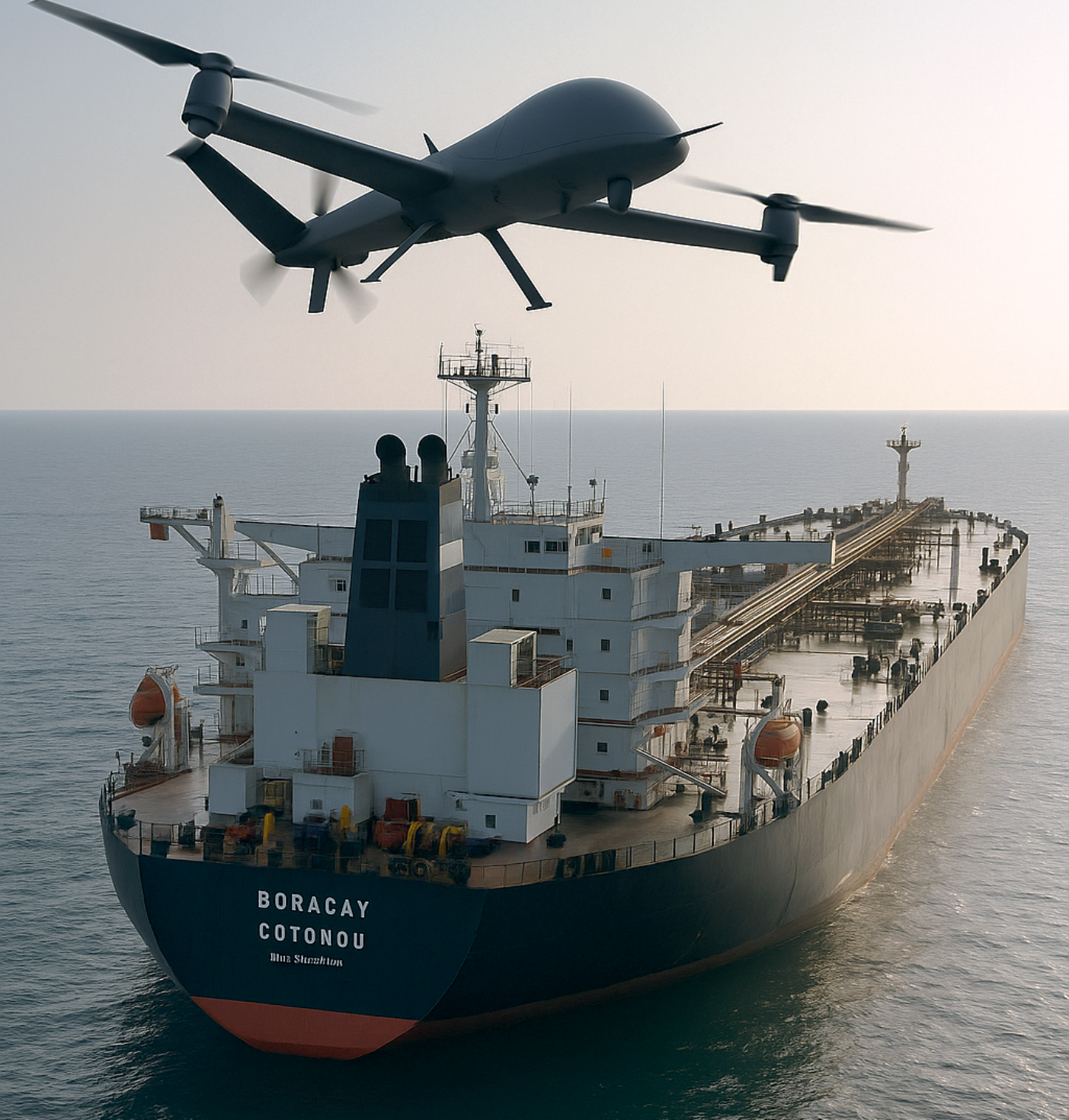 Navio Russo interceptado suspeito de lançar drones em paises da OTAN_Foto Ilustrativa