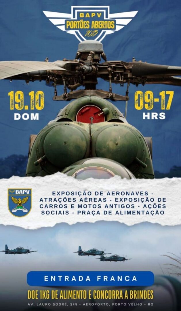 Portões Abertos da Base Aérea de Porto Velho 2025