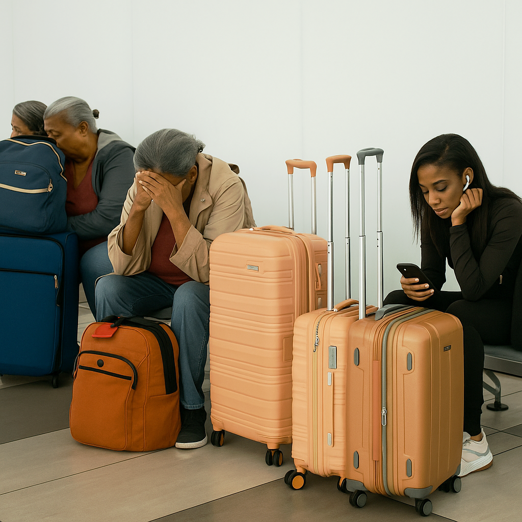 Caos nos aeroportos americanos voos cancelados com shutdown afetando milhares de passageiros_Imagem Ilustrativa