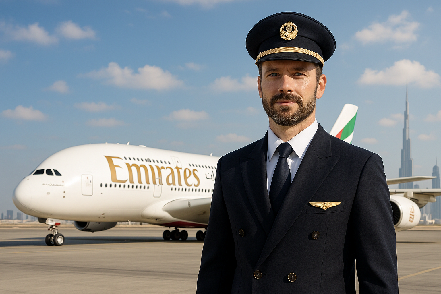 Emirates volta ao Brasil para contratar pilotos com salário muito atraente_Imagem ilustrativa