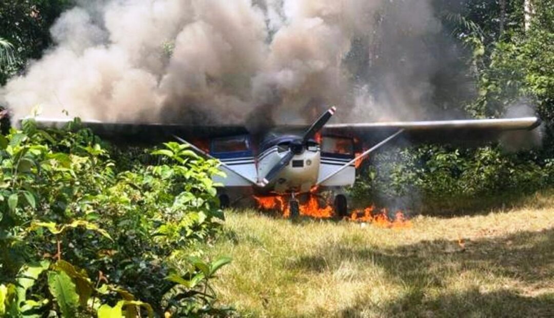 FAB intercepta aeronave suspeita vinda da Venezuela