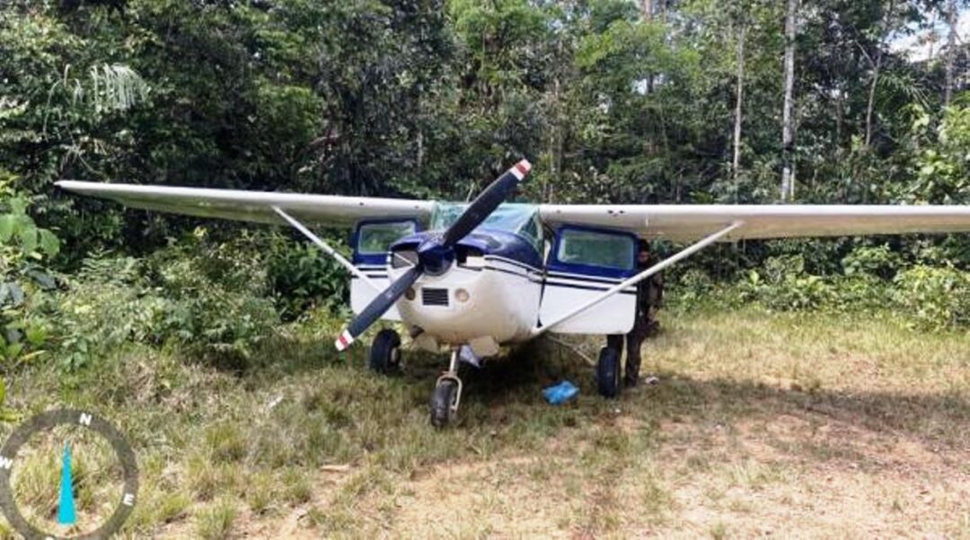 FAB intercepta aeronave suspeita vinda da Venezuela_Imagem COMAE FAB