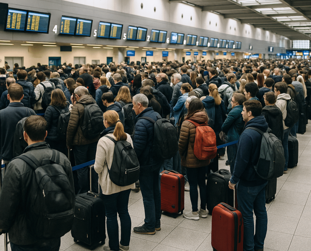 Nos EUA shutdown muda rotina de milhões de norte americanos com 10% do cancelamento dos voos_Imagem Ilustrativa