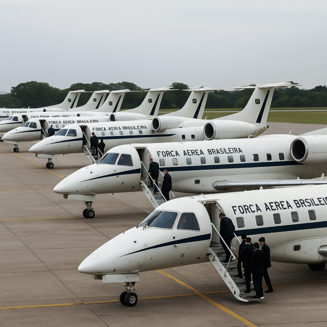 Uso de jatinhos da FAB por autoridades soma R$ 8,6 milhões em 2025_Imagem ilustrativa