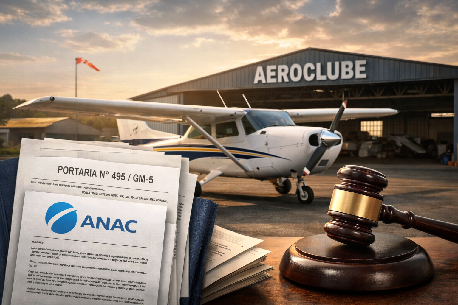 A decisão que mudou o destino dos aeroclubes e colocou a Portaria 495 no centro do debate_Imagem ilustrativa