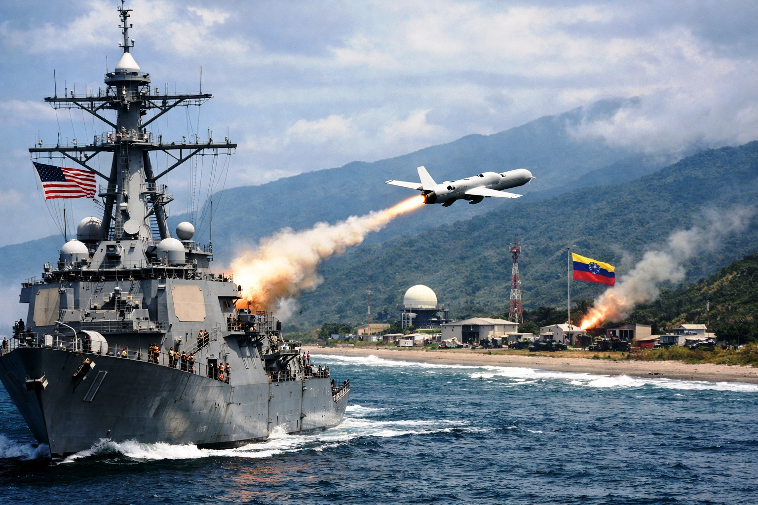 Ataque com drone na Venezuela_Imagem Ilustrativa