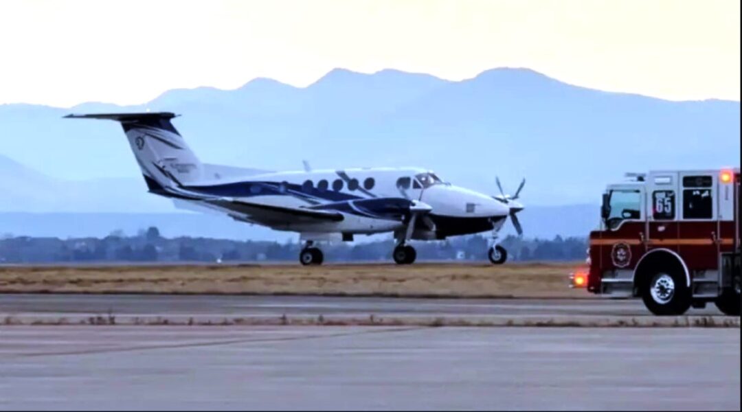 Aviao-King-Air-B200-pousa-sozinho-apos-emergencia-a-bordo_Imagem-Adam-Lendi