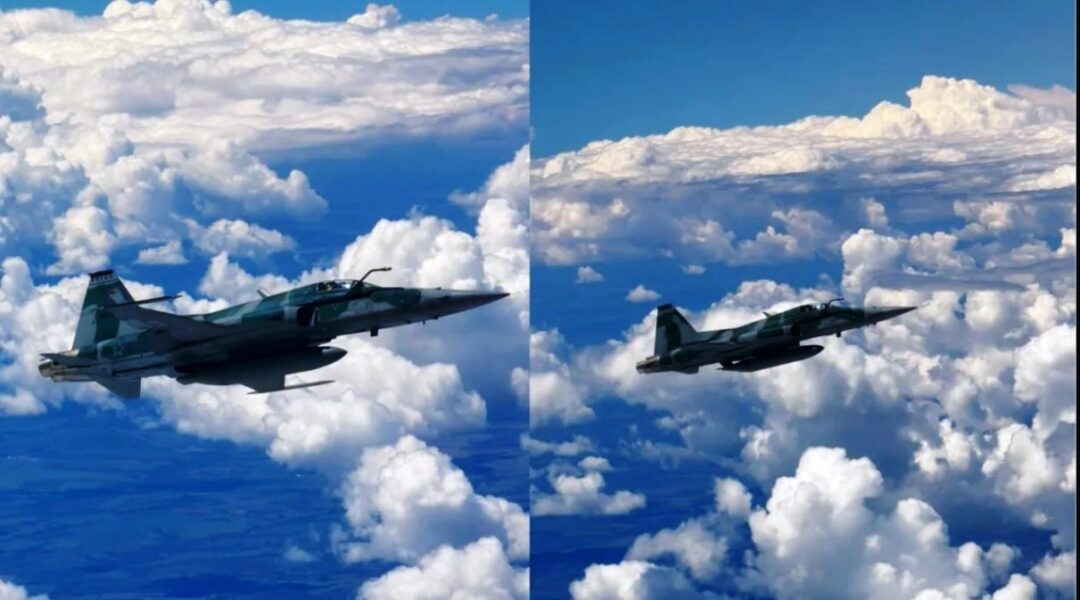 Aviao-particular-e-interceptado-por-caca-F-5EM_Imagem-Reproducao