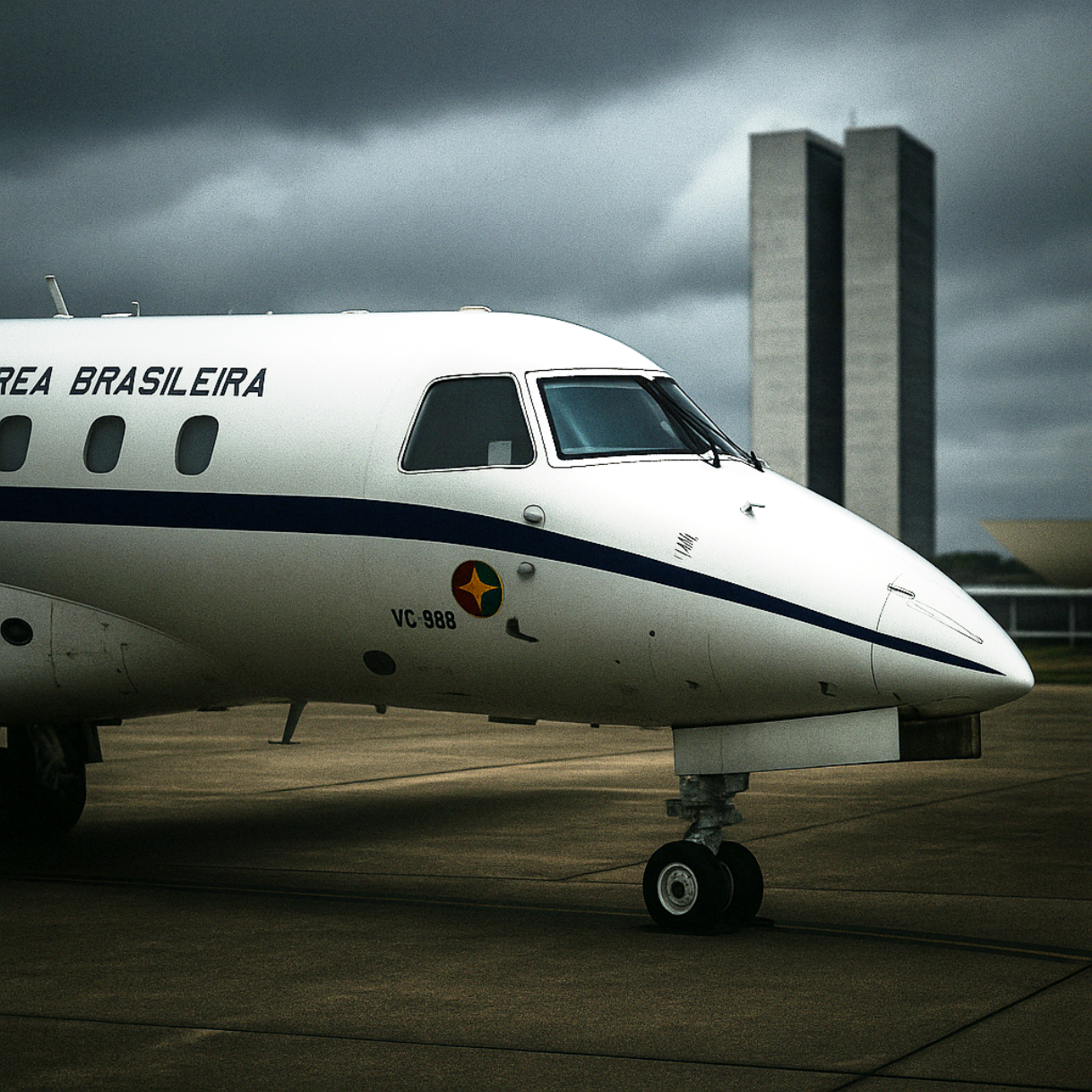 Câmara põe sigilo em voo da FAB para o Gilmarpalooza_Imagem FAB