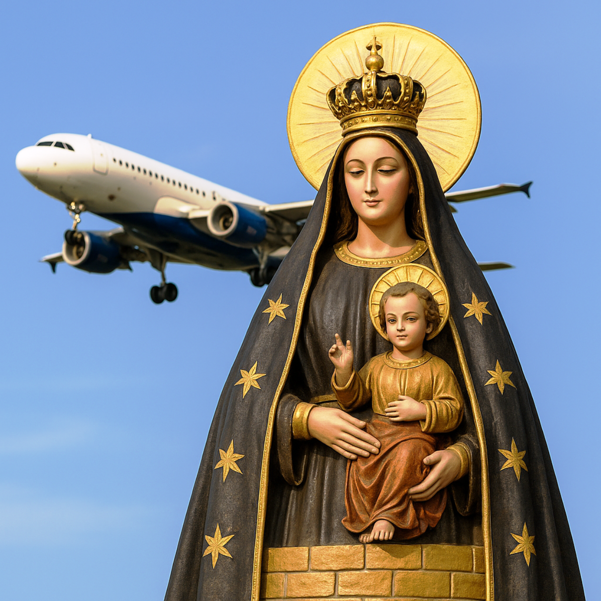 Imagem Nossa Senhora do Loreto Padroeira da Aviação_Imagem Ilustrativa
