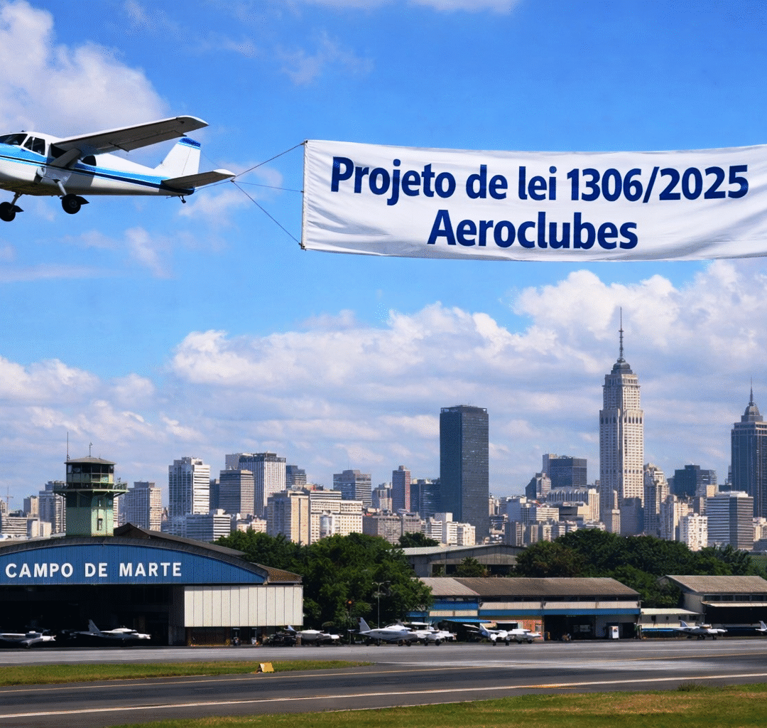 Projeto de Lei 1306/2025 cria servidão dos aeroclubes e busca proteger a aviação em São Paulo