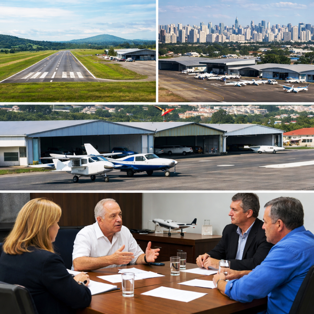 Reunião em Atibaia discute possível área para o Aeroclube de São Paulo_Imgem Ilustrativa