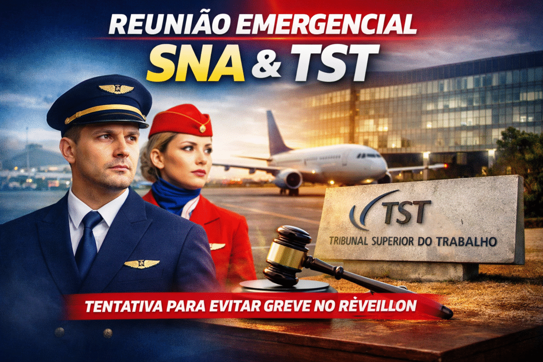Reunião emergencial no TST reúne SNA e companhias aéreas em meio ao risco de greve_Imagem Ilustrativa