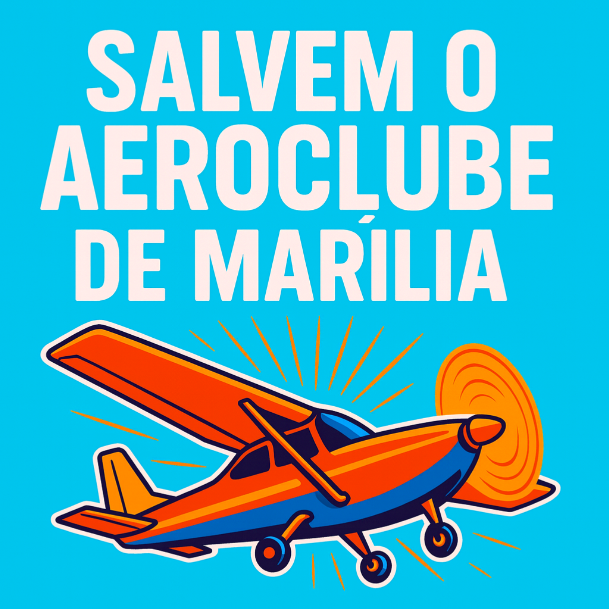 Tombamento do Aeroclube de Marília em risco com o PL 236 2025_Imagem Ilustrativa