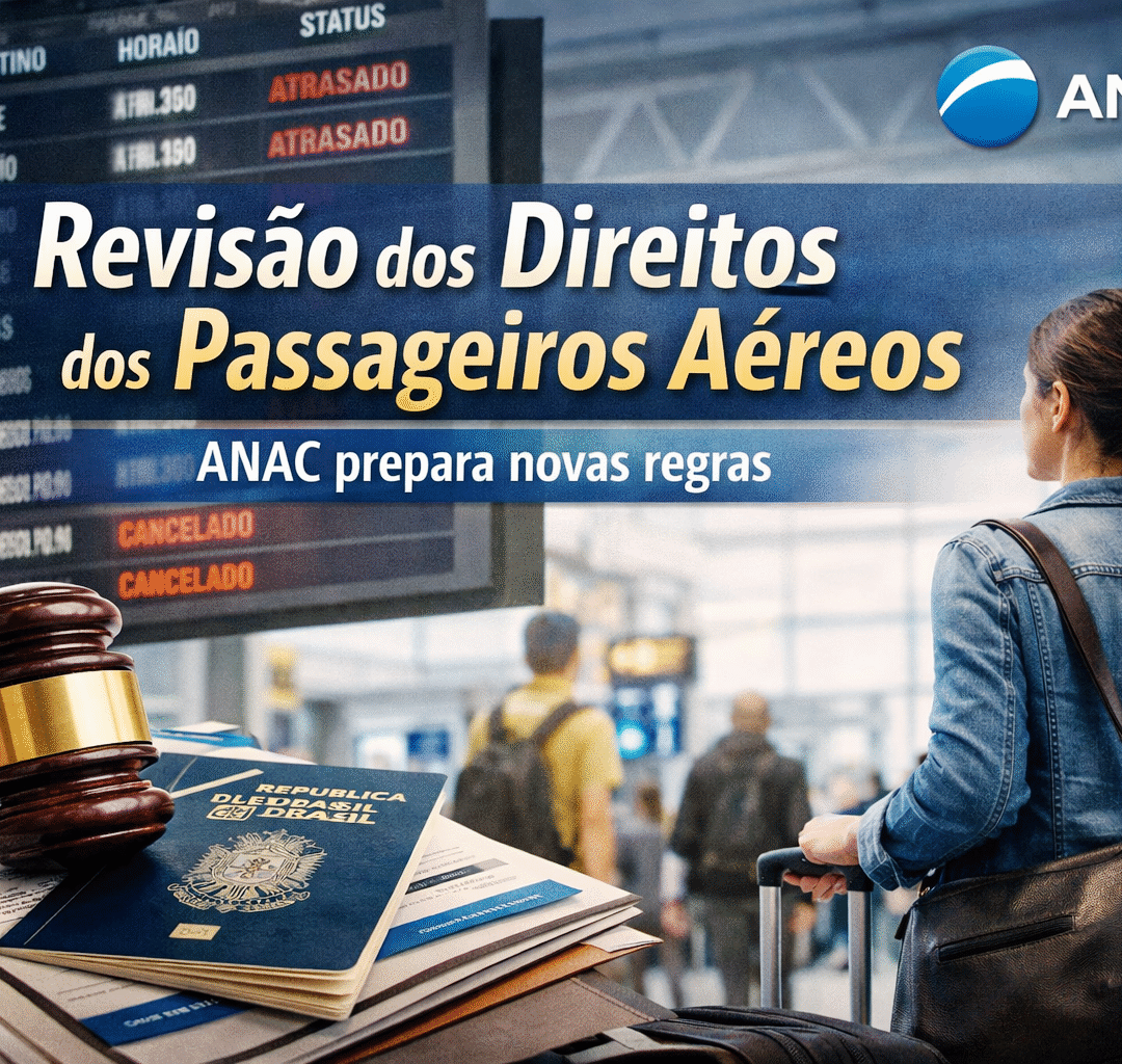 ANAC prepara revisão das regras sobre direitos dos passageiros aéreos