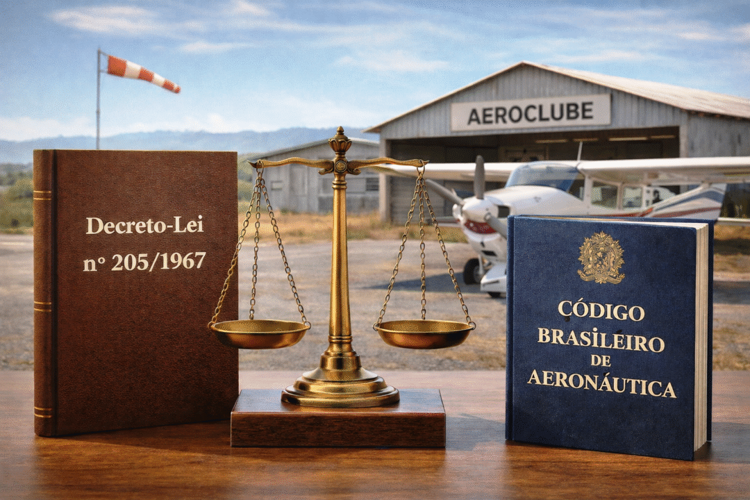 Base legal dos aeroclubes no Brasil_Imagem Ilustrativa