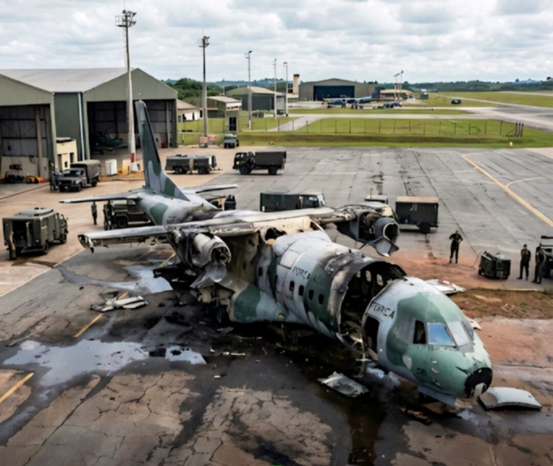 FAB-leiloa-restos-de-aeronave-C-105-Amazonas-acidentada_Imagem-FAB