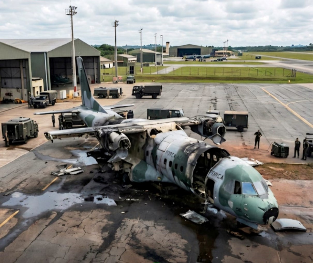 FAB-leiloa-restos-de-aeronave-C-105-Amazonas-acidentada_Imagem-FAB