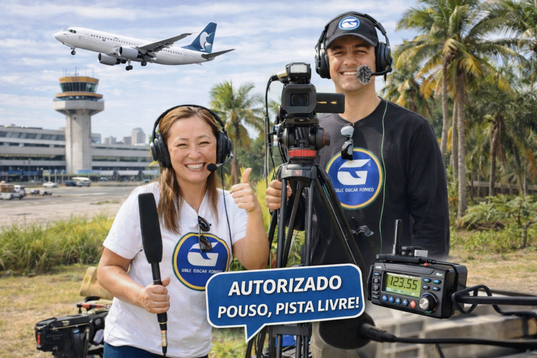 Golf Oscar Romeo em Congonhas e o hábito de “assistir aviação” todos os dias_Imagem Ilustrativa