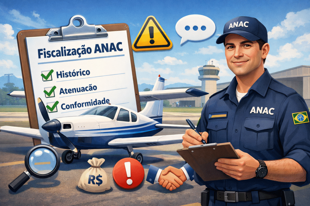 Novas regras de fiscalização e sanções da ANAC_Imagem ilustrativa.