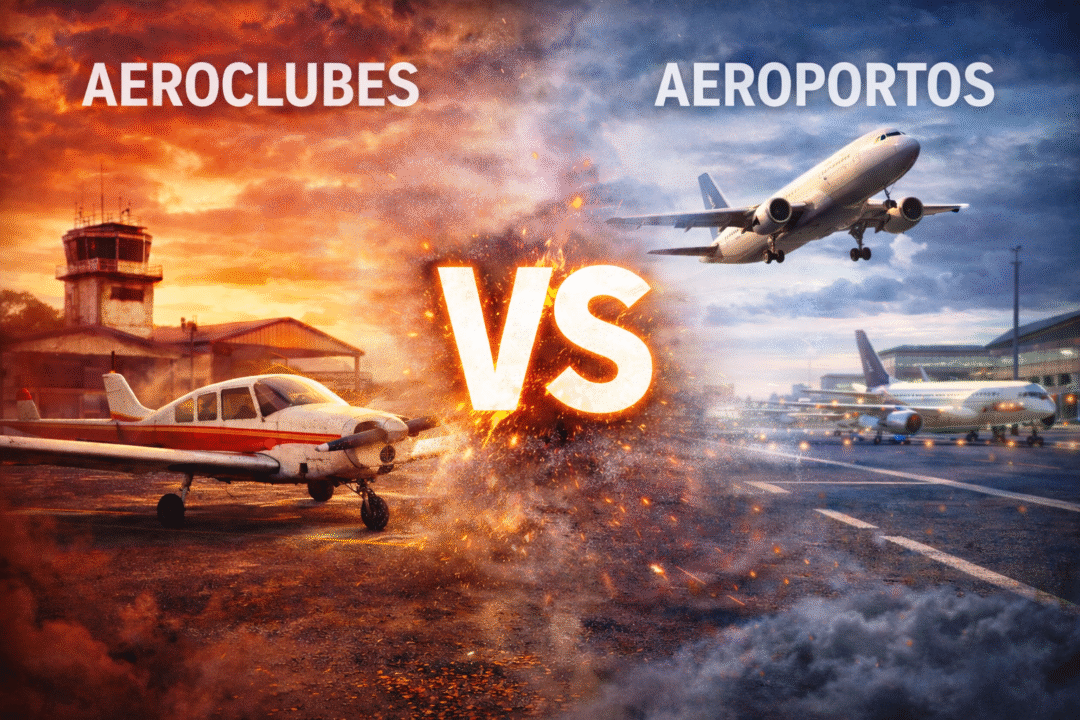O conflito silencioso entre aeroclubes e aeroportos no Brasil_Imagem ilustrativa