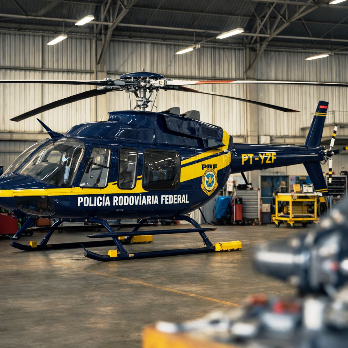 PRF tem 17 helicópteros, 8 estão fora de serviço_Imagem Ilustrativa