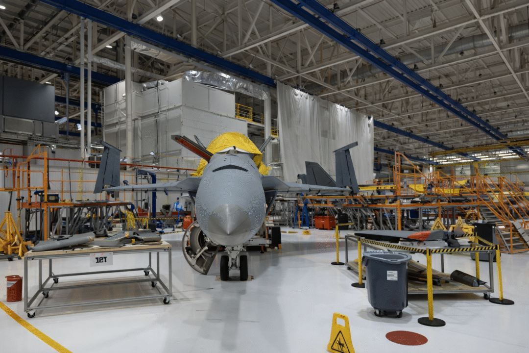 Última fuselagem do Super Hornet é construída _Imgem Boeing