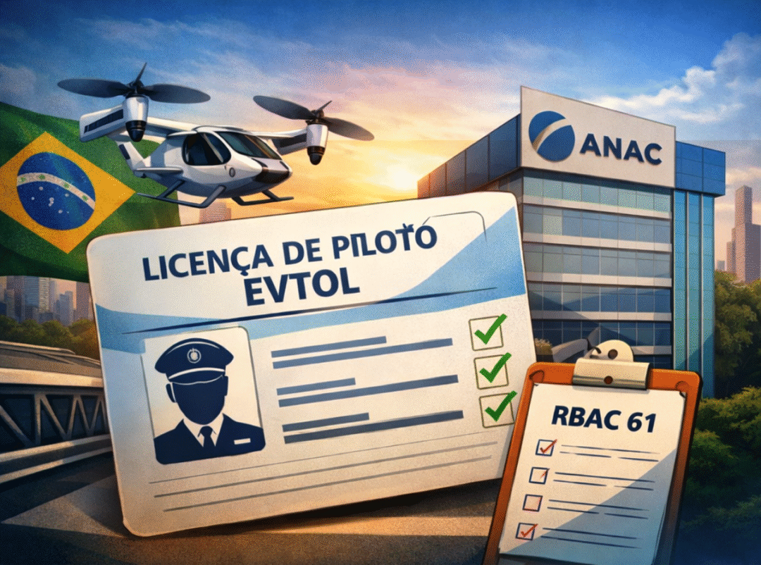 ANAC abre consulta para criar categoria de piloto de eVTOL_Imagem ilustrativa
