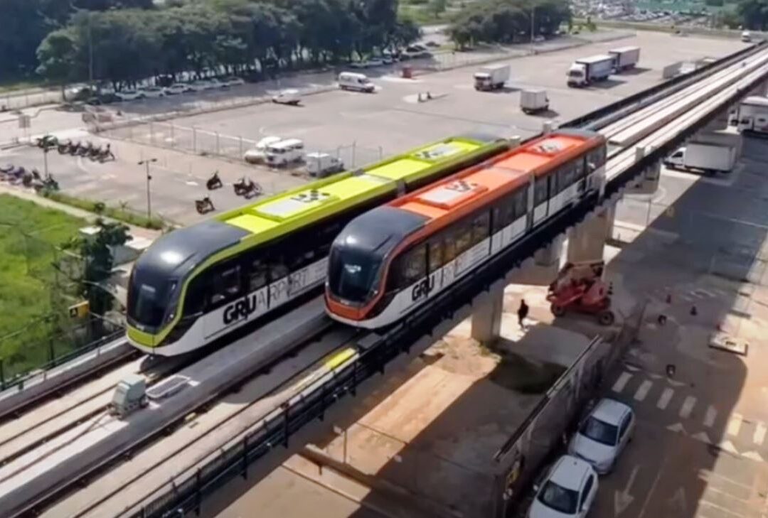 Aeromóvel de Guarulhos começou a funcionar e quase ninguém percebeu