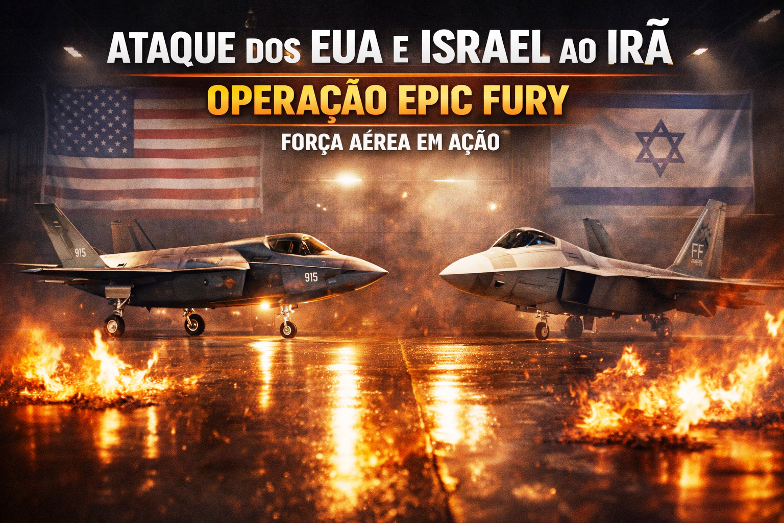 Ataque dos EUA e Israel ao Irã expõe força aérea e naval usada na Operação Epic Fury_Imagem ilustrativa 1