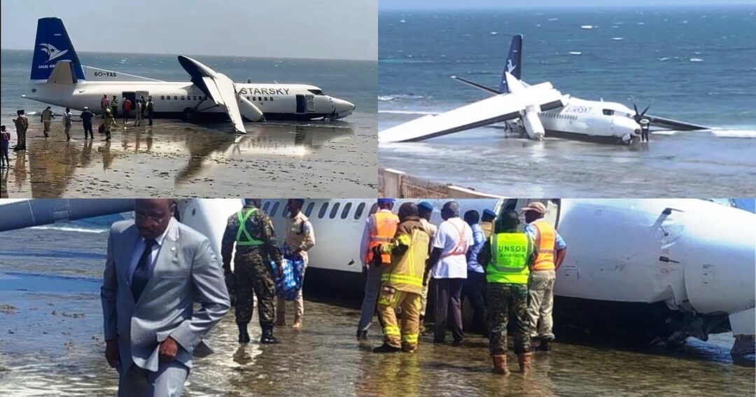 Aviao-da-Starsky-Aviation-ultrapassa-pista-e-para-na-praia-na-Somalia-com-55-pessoas-a-bordo_Montagem-AeroJota