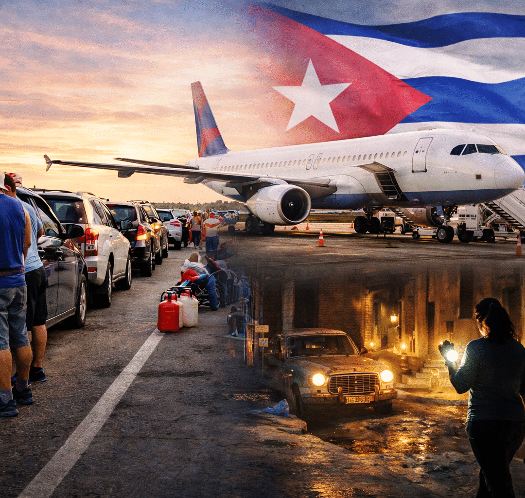 Voos cancelados em Cuba por falta de combustível expõem nova fase da crise na ilha