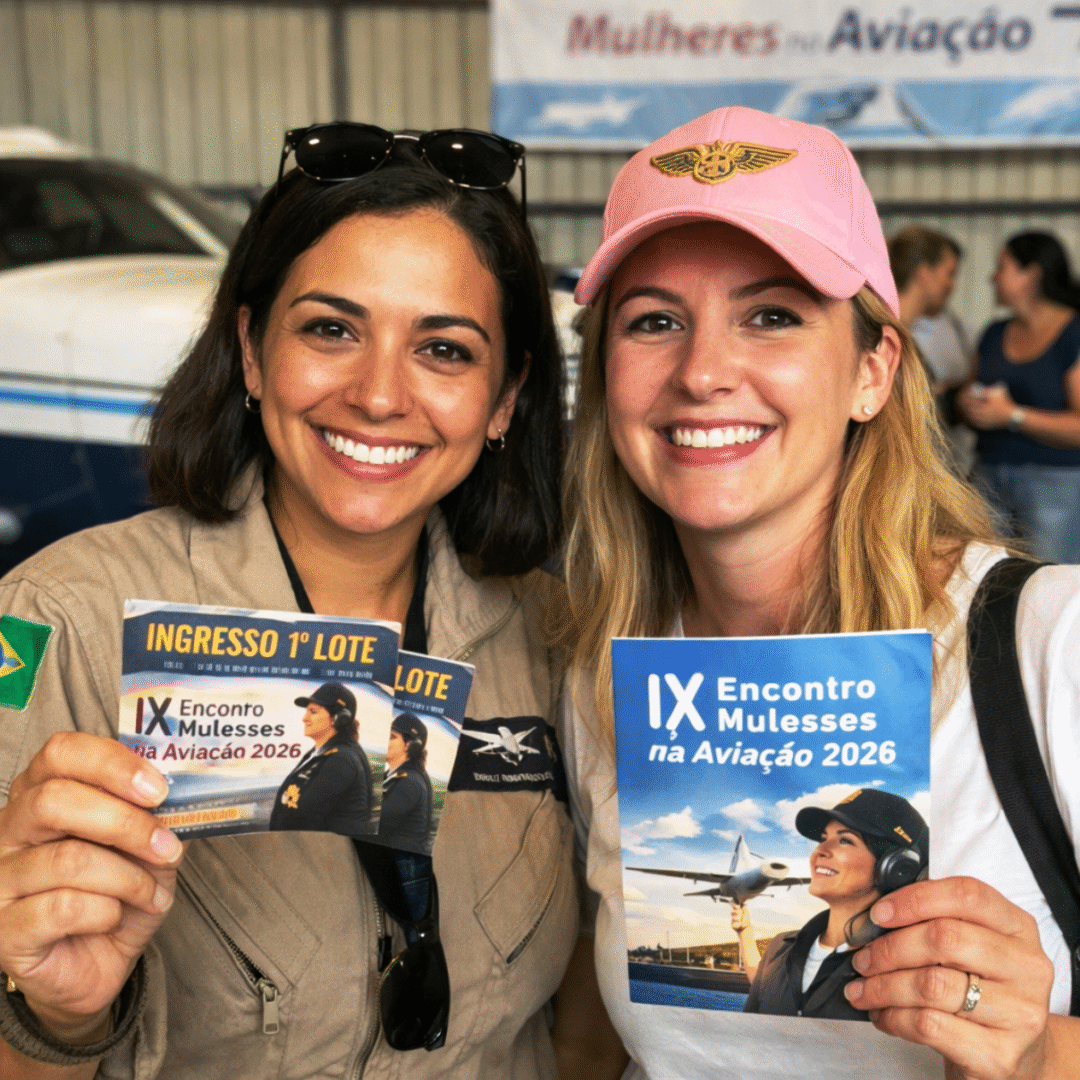 IX Encontro Mulheres na Aviação 2026 entra na reta final do 1º lote de ingressos_Imagem ilustrativa