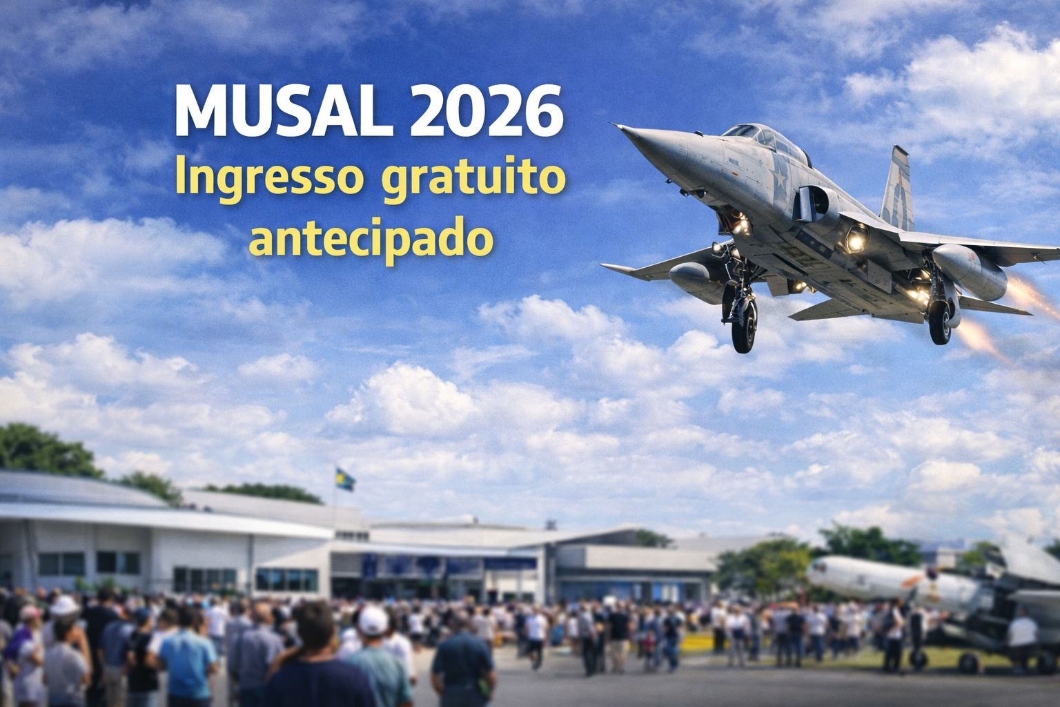 Ingressos gratuitos antecipados para eventos do MUSAL 2026 serão obrigatórios; veja datas e como retirar_Imagem Ilustrativa