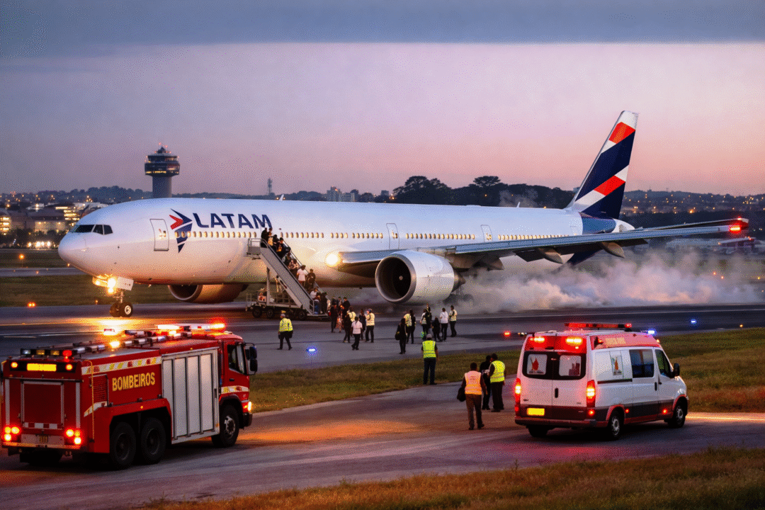 LATAM aborta decolagem em alta velocidade em Guarulhos_Imagem ilustrativa