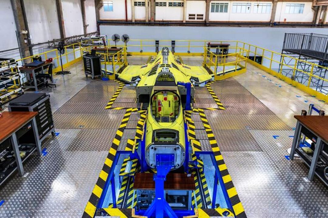 Primeiro-Gripen-montado-no-Brasil-entra-na-reta-final_Imagem-Divulgacao