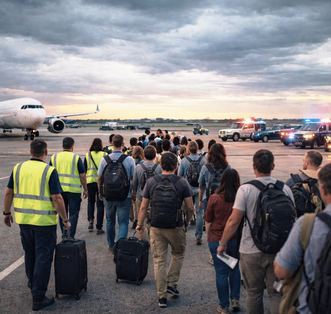 Voos cancelados nos aeroportos do México após morte de El Mencho expõem o efeito dominó em Guadalajara e Puerto Vallarta