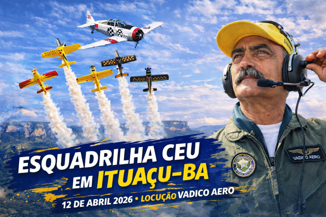 12 ABR 2026 – Demonstração da Esquadrilha CEU em Ituaçu–BA_Imagem Ilustrativa 1