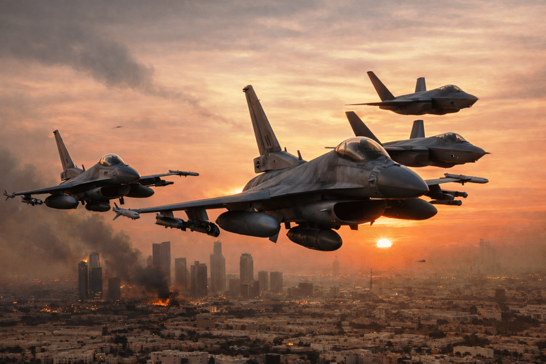 200 aviões de Israel atacaram o Irã_Imagem Ilustrativa 1