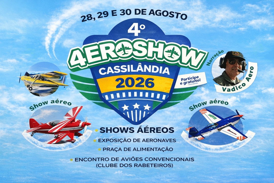 4o Aero Show Cassilandia 2026_Imagem Ilustrativa