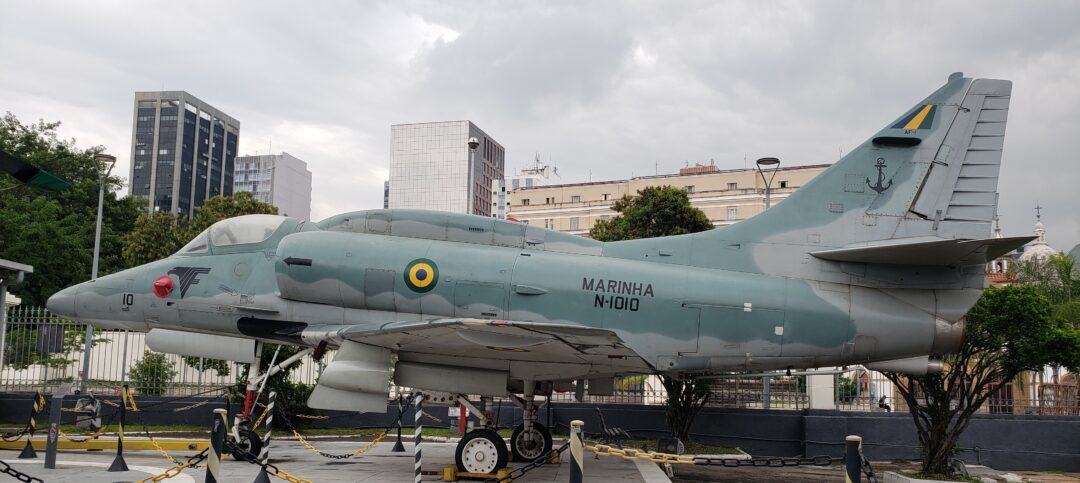 A-4 da Marinha chegando próximo a sua vida util e sem substituto_Imagem Marinha do Brasil.