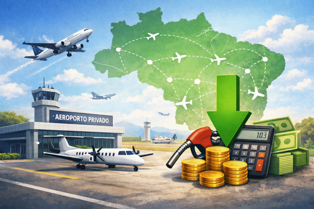 Agenda Conectar quer ampliar voos regionais_Imagem Ilustrativa