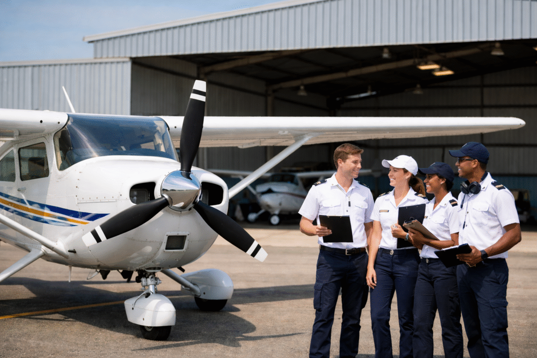 Alunos do 1o curso para Pilotos Comercial da UFERSA ANAC_Imagem ilustrativa.