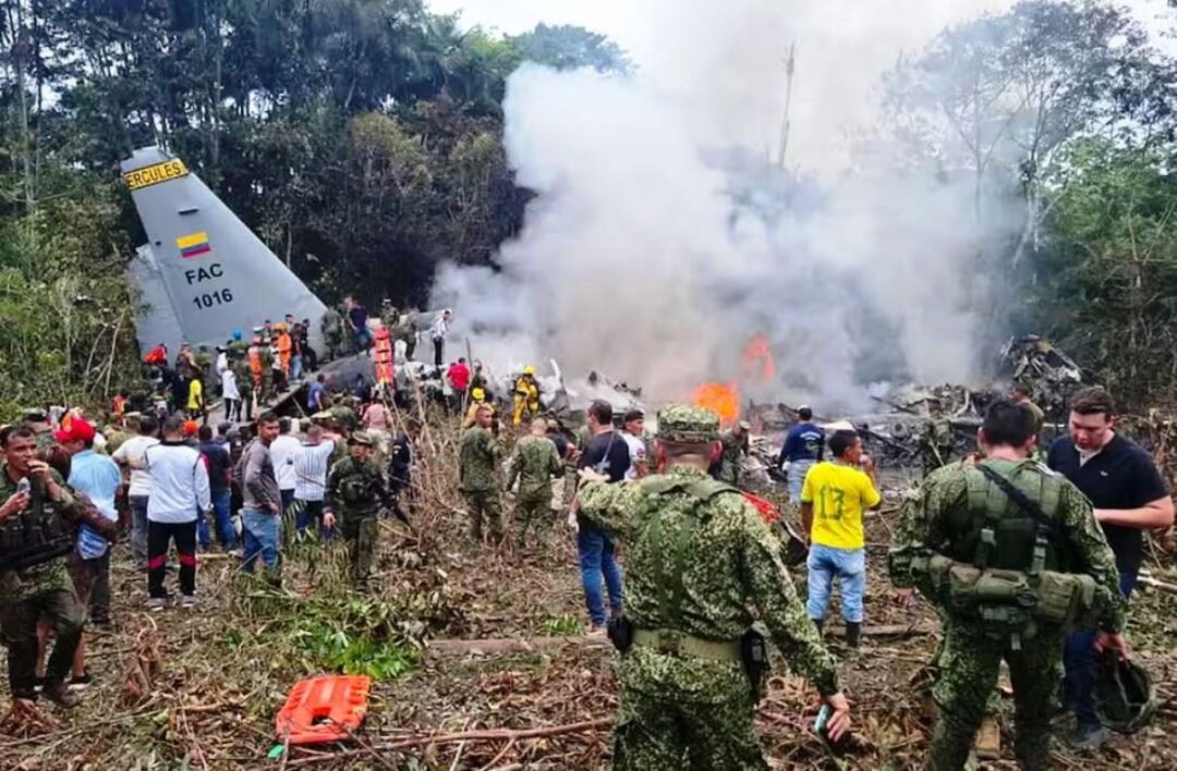 Aviao-C-130-Hercules-acidentado-da-Forca-Aerea-da-Colombia_Imagem-Ilustrativa