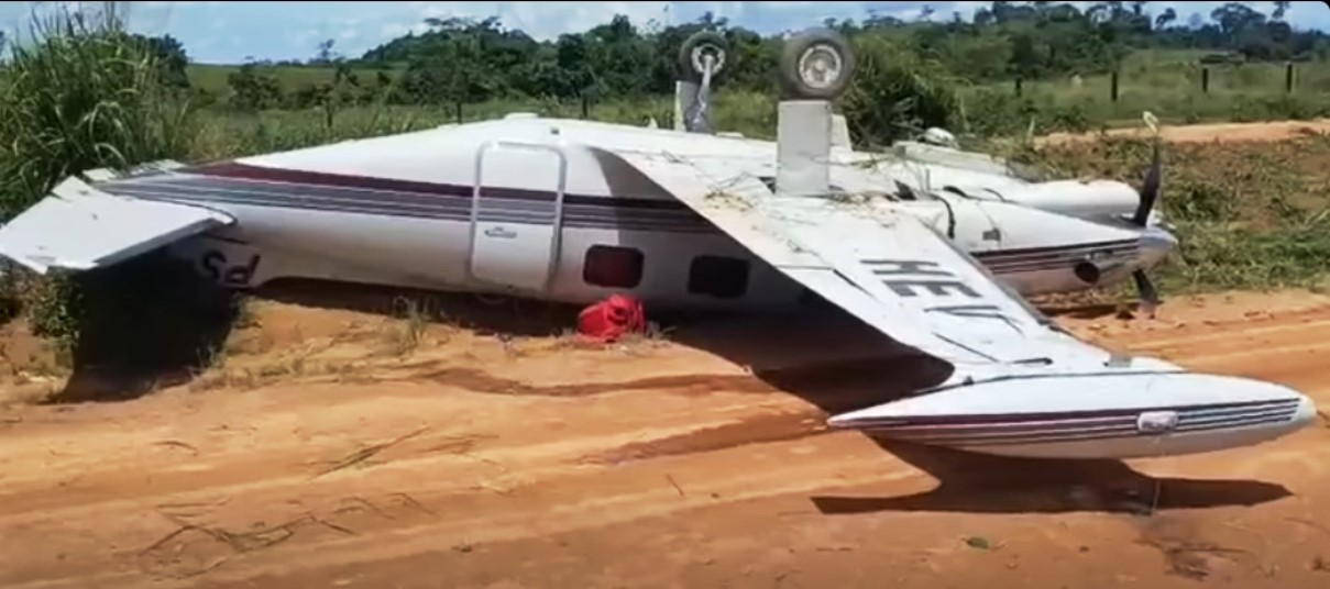 Aviao-UTI-capota-durante-pouso-em-Bandeirantes-MT_Imagem-Ilustrativa