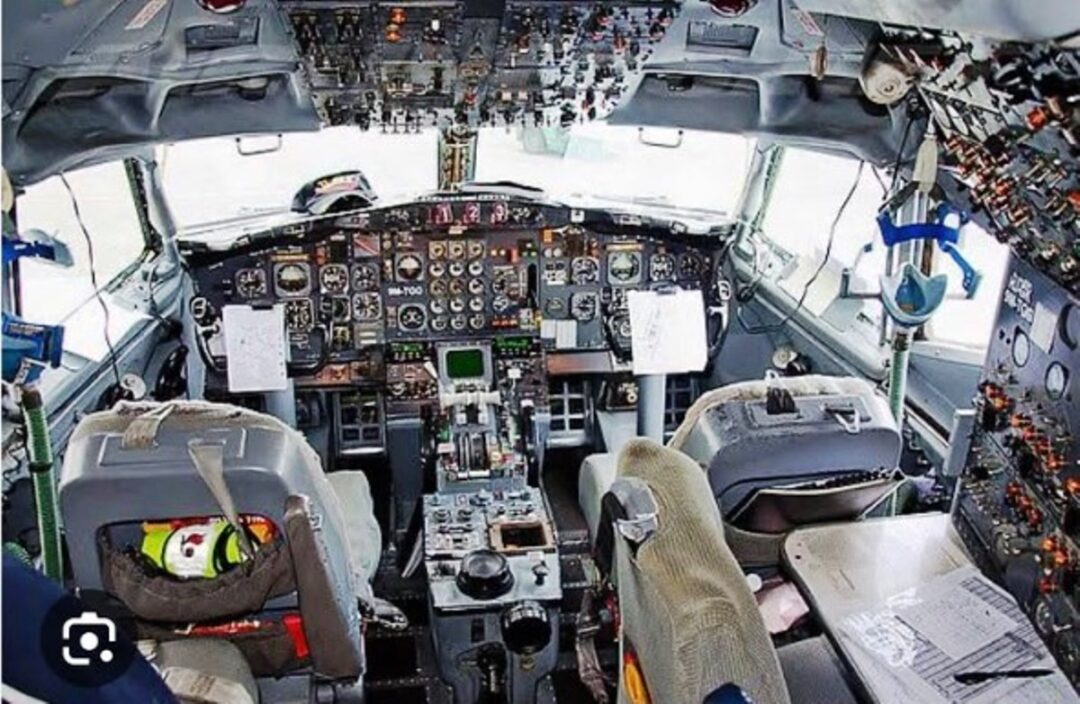 Cabine do Boeing 727 para Visitação no Aero Hangar Hotel_Imagem divulgação